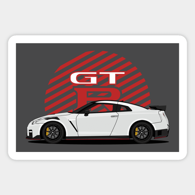 GTR Nismo jdm Magnet by masjestudio